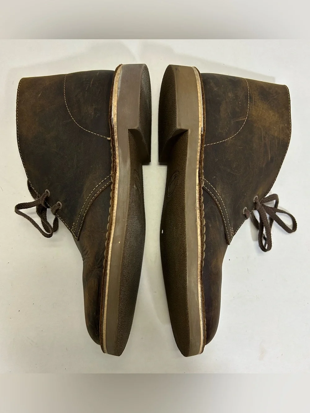 Clark’s Boots 15622 Brown Leather Chukka Boots men’s  size 8